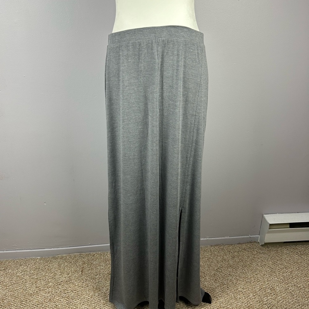 Reitmans Grey Maxi Skirt Size M